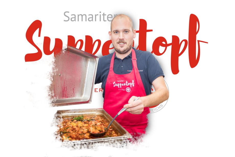 Tobias Aistleitner - Projektleiter und Chefkoch beim Samariterbund Suppentopf