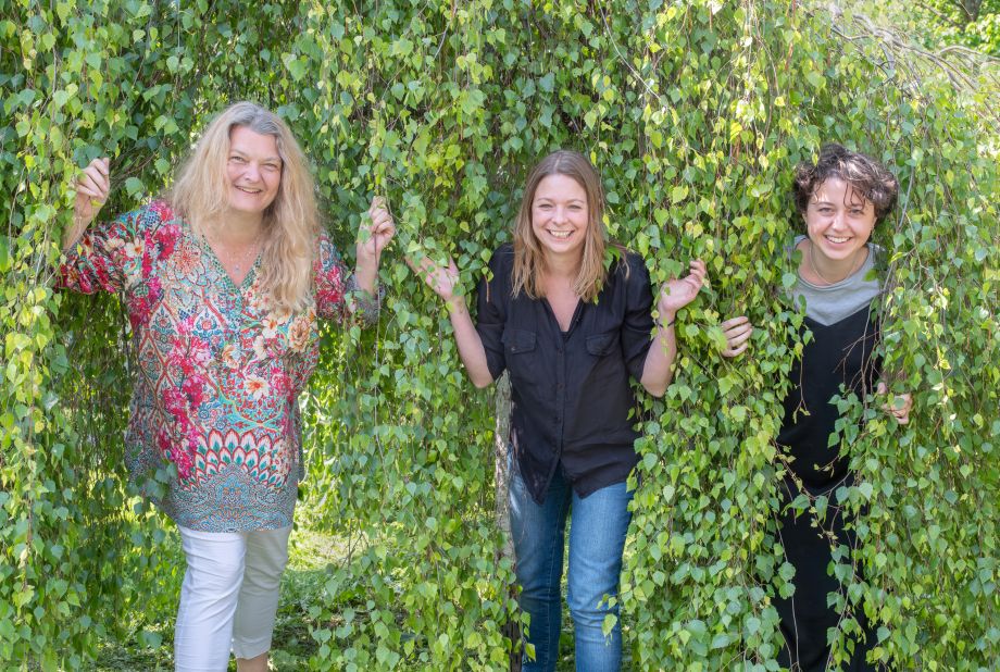 Das Power Team: Birgit Greifenender, Pia Camus und Pia Teuel (Foto: B.Breitenegger)